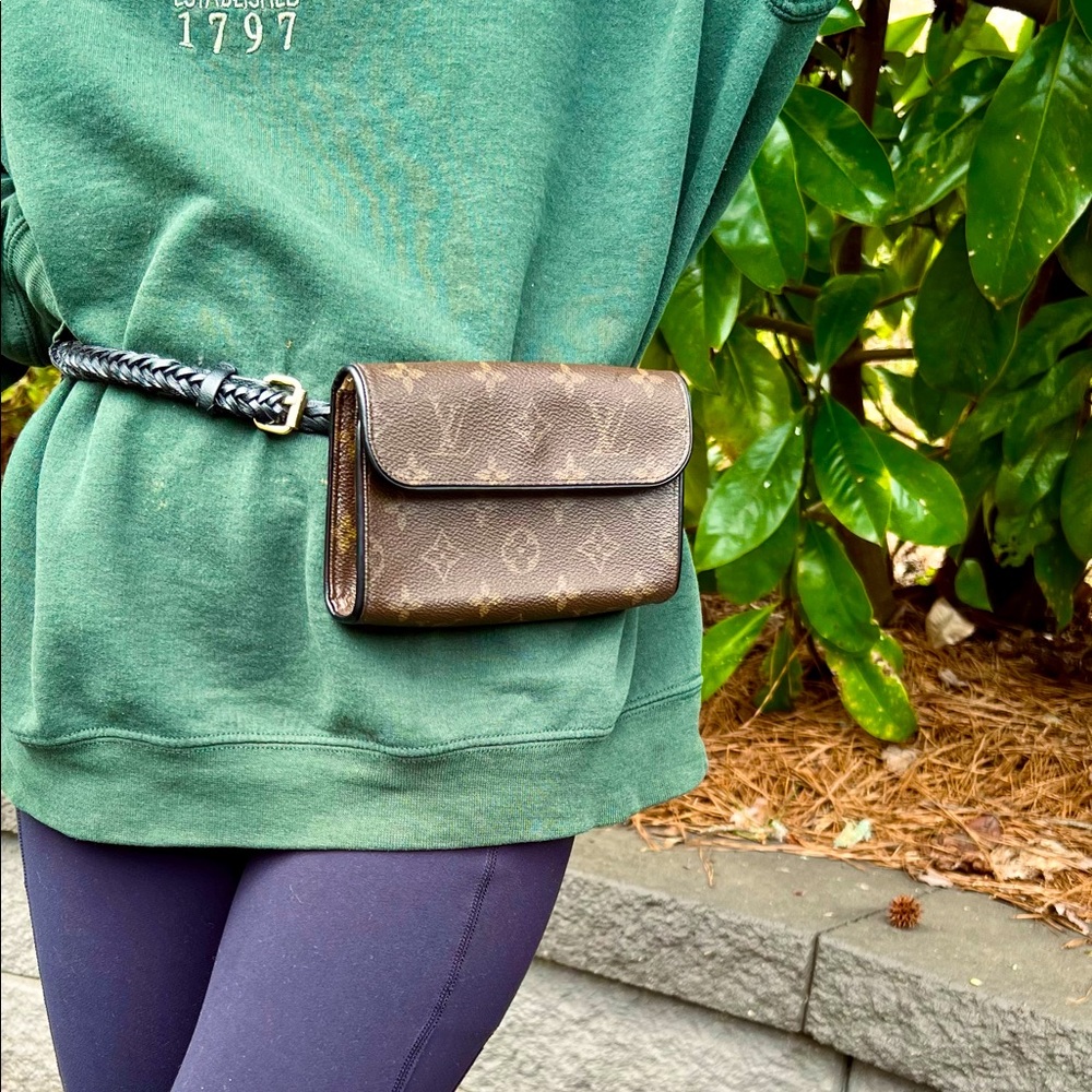 Louis Vuitton Florentine Belt Bag - dyed black, no belt